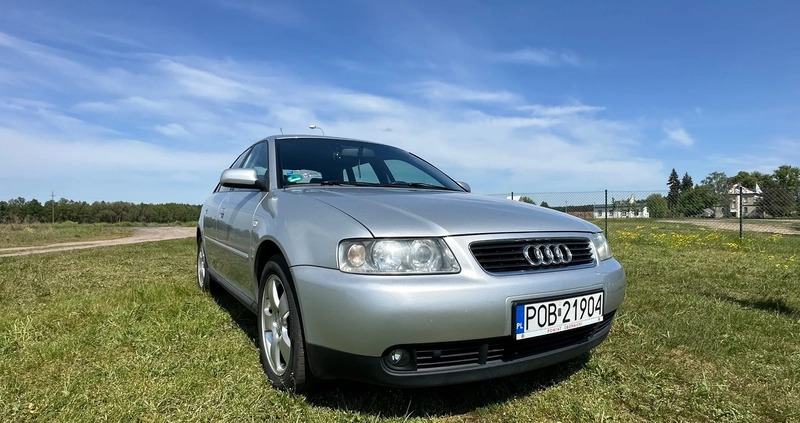 Audi A3 cena 11000 przebieg: 177000, rok produkcji 2003 z Oborniki małe 326